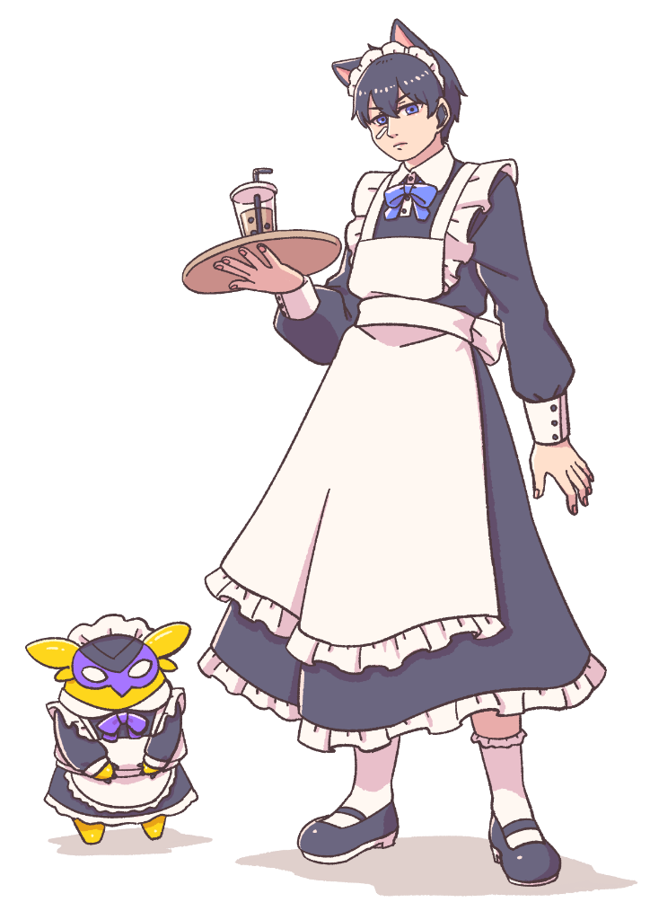これは特に理由なくメイド服を着せられている好きな男と好きなクリーチャー