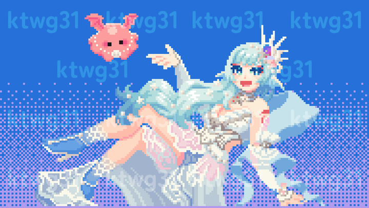 ワンシーンドット絵サンプル
